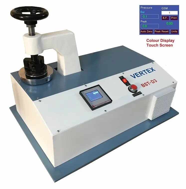 Digital Bursting Strength Tester (Model BST-D3)