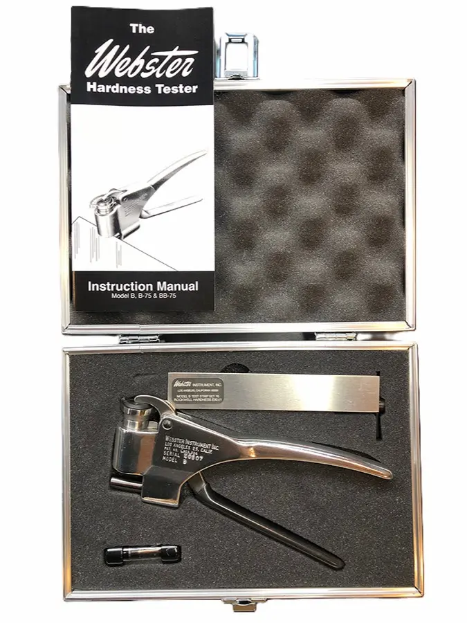 Webster Hardness Tester- USA product image